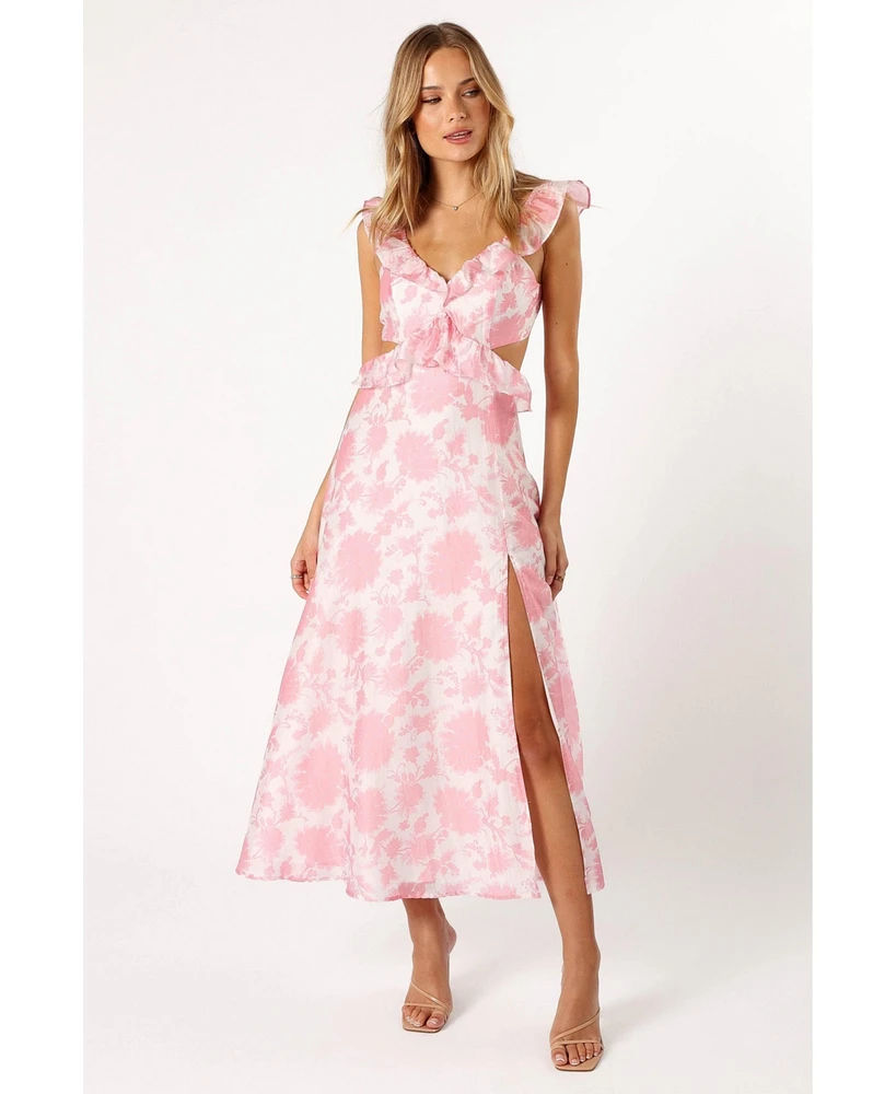 Petal and Pup Women's Rori Ruffle Maxi Dress