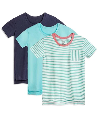 Mightly Girls 3pk Fair Trade Organic Cotton Extended Length Tees