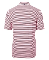 Cutter Buck Virtue Eco Pique Stripe Recycled Mens Polo