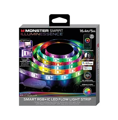 Monster Cable Monster 16.4ft Sound Reactive Smart Multi