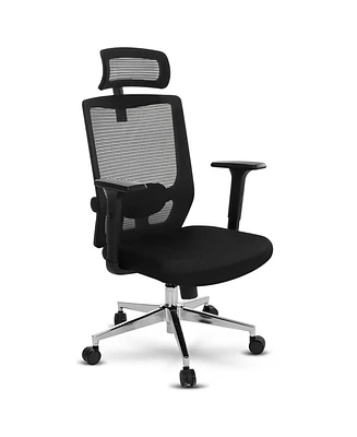 Sugift Ergonomic Office Chair Computer Chair with Lumbar Support Swivel