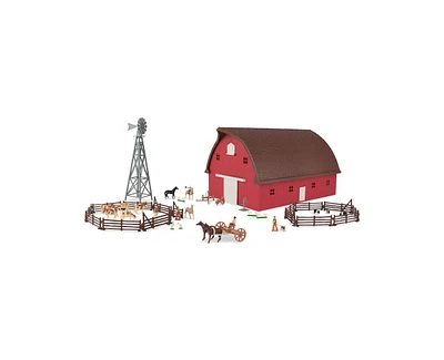 Ertl 1/64 Farm Country Round Gable Barn Set