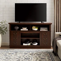 Streamdale Furniture Farmhouse Rustic Tv Stand for Up to 65" Tv