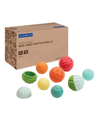 Kaplan Early Learning Textured Mix and Match Balls - Set of 8