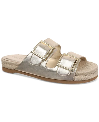 On 34th Women's Milaa Buckled Footbed Sandals, Created for Macy's