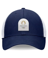 Fanatics Men's Navy/White Paris 2024 Summer Olympics Adjustable Hat
