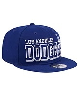 New Era Men's Royal Los Angeles Dodgers Game Day Bold 9FIFTY Snapback Hat