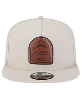 New Era Men's Stone Los Angeles Chargers Premier 9FIFTY Snapback Hat
