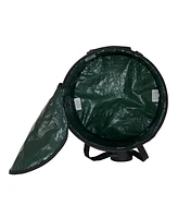 Household Essentials Pop Up Hamper 15" with Zippered Top