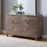 Simplie Fun Dresser Hazelnut