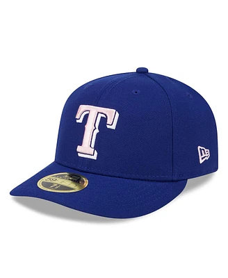 New Era Men's Royal Texas Rangers 2024 Mother's Day Low Profile 59FIFTY Fitted Hat