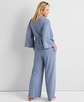 State of Day Women's 3-Piece. Fluid-Knit Pajama Set, Created for Macy's