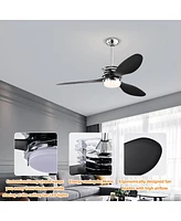 Streamdale Furniture Modern 52" Ceiling Fan with Lights & Remote