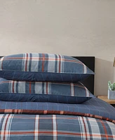 Eddie Bauer Shasta Lake Microsuede Piece Duvet Cover Set