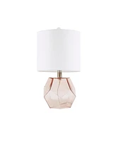 Streamdale Furniture Bella Geometric Glass Table Lamp