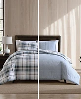Eddie Bauer Alder Plaid Reversible Piece Comforter Set