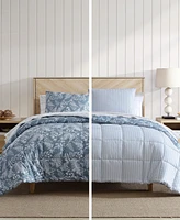 Eddie Bauer Fern Garden Reversible Piece Comforter Set