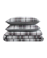 Eddie Bauer Alder Plaid Reversible Piece Quilt Set