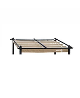 10x10 Ft Khaki Retractable Pergola Canopy