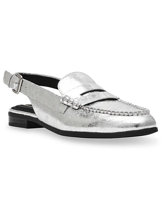 Anne Klein Women's Birdie Slingback Mule Penny Loafers