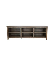 Simplie Fun Brown Tv Stand for 70 Inch Tv with Storage