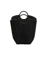 Household Essentials Paper Rope Basket with Handles