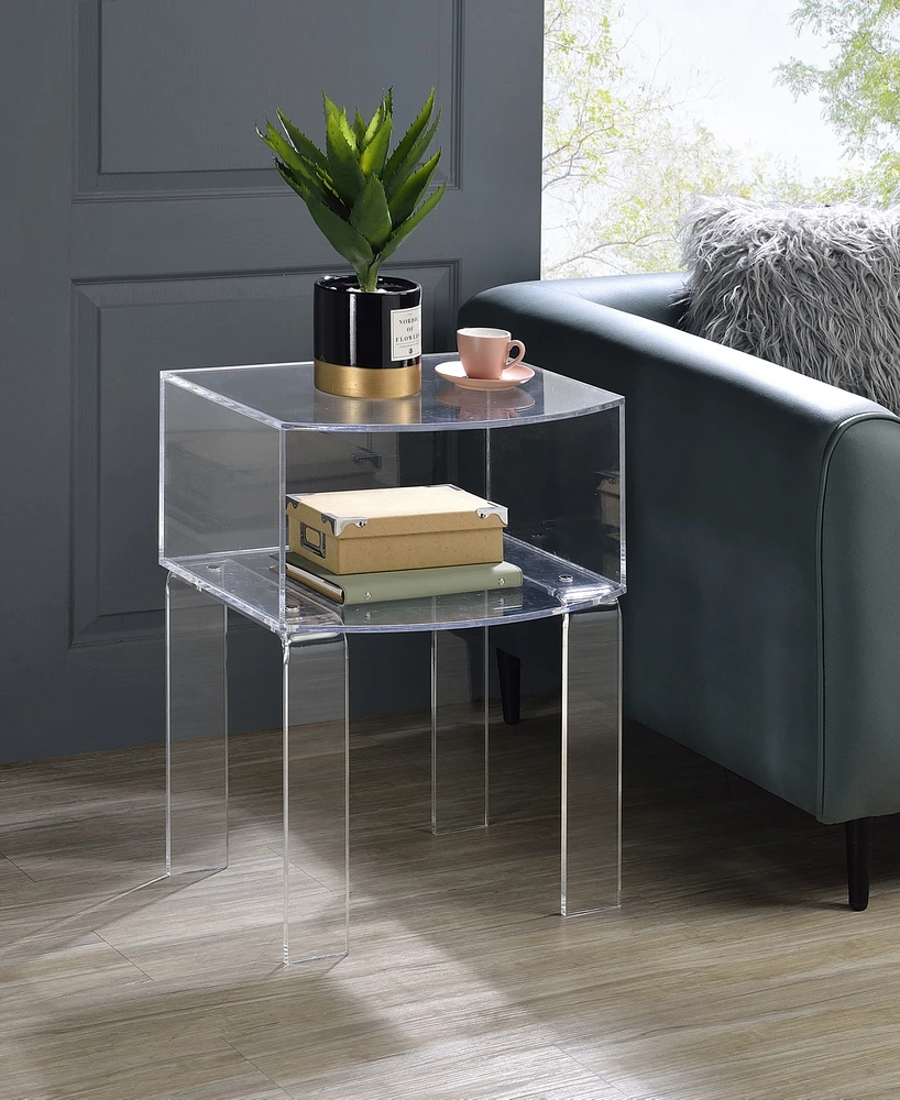 Fox Hill Trading Hartman 23.5" Acrylic End Table