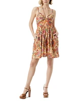 Jessica Simpson Women's Alana Woven Cotton Halter Dress