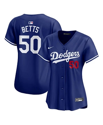 Nike Women's Mookie Betts Royal Los Angeles Dodgers Alternate Limited Player Jersey