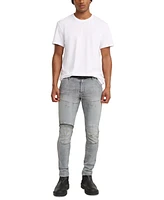 G-Star Raw Men's Elwood Zip-Knee Distressed Skinny Jeans