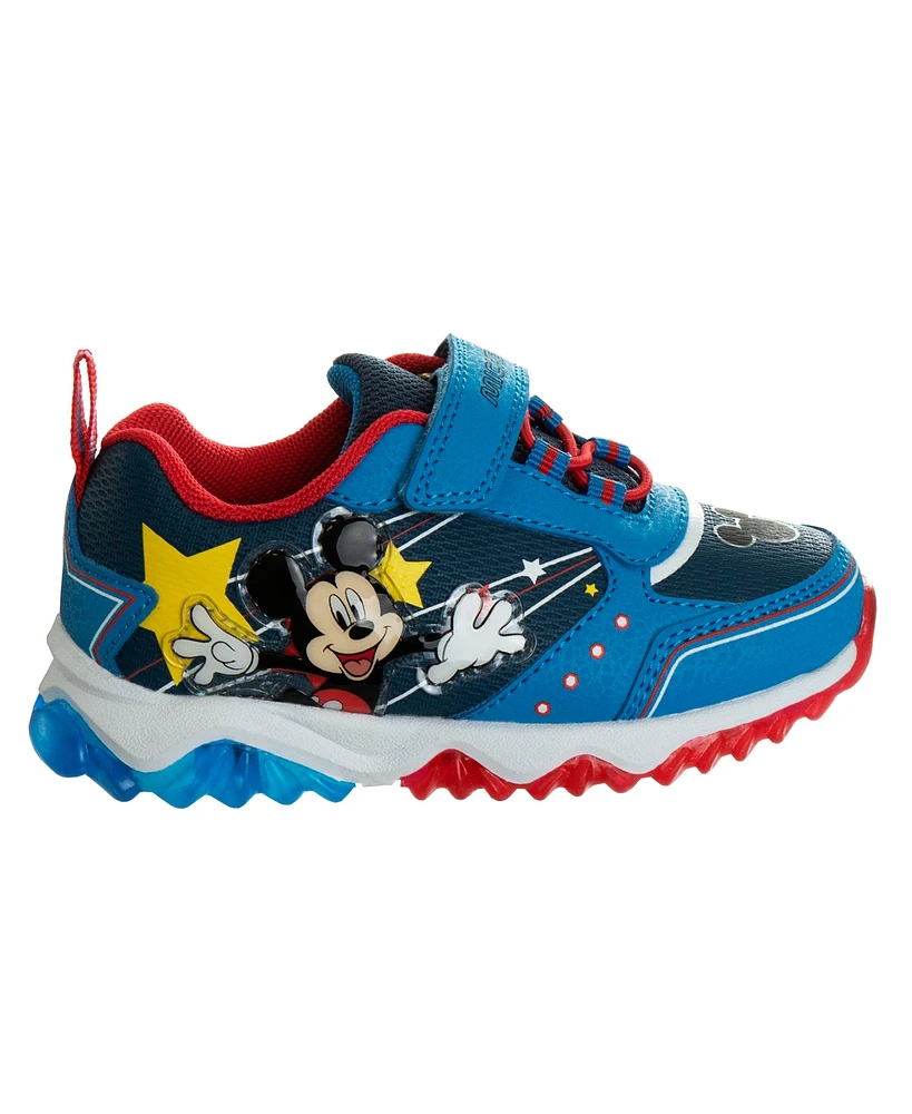 Disney Toddler Boys Mickey Mouse Dual Sizes Sneakers