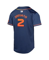 Nike Big Boys and Girls Alex Bregman Navy Houston Astros City Connect Limited Player Jersey