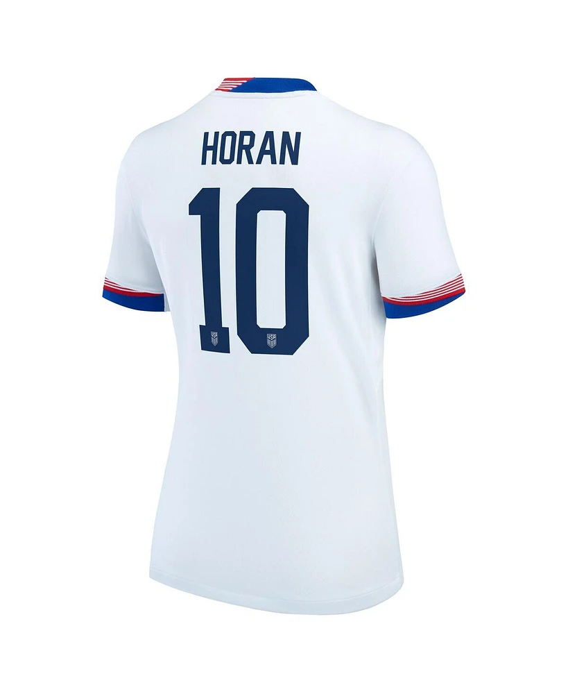 Nike Women's Lindsey Horan White Uswnt 2024 Home Stadium Replica Player Jersey