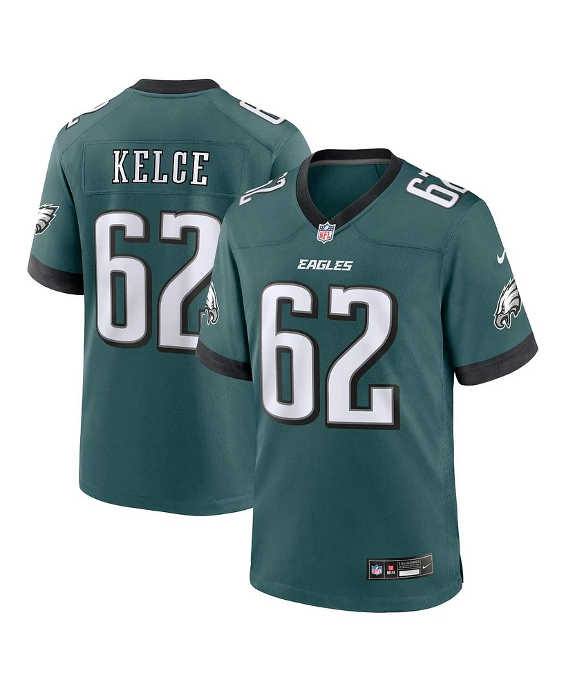 Nike Men's Jason Kelce Midnight Philadelphia Eagles Team Game Jersey