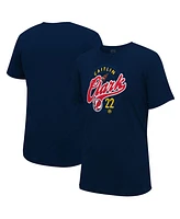 Stadium Men's and Women's Essentials Caitlin Clark Navy Indiana Fever Runaway T-Shirt