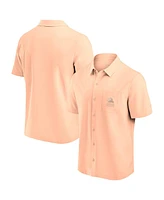 Fanatics Signature Men's Light Pink Cleveland Browns Front Office Button-Up Shirt