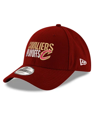 New Era Men's Wine Cleveland Cavaliers 2024 Nba Playoffs 9FORTY Adjustable Hat