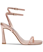 Steve Madden Women's Thierry Ankle-Wrap Rhinestone Dress Sandals