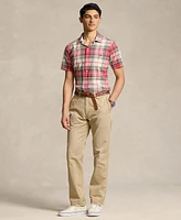 Polo Ralph Lauren Men's Classic-Fit Madras Camp Shirt