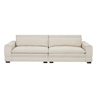 Streamdale Furniture Modern Beige Upholstered Sofa for Multiple Spaces