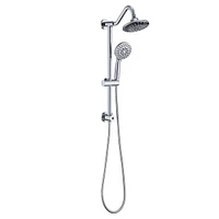 6 Inch Rain Shower Head With Handheld Shower Head Bathroom Rain Shower System