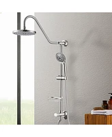 Streamdale Furniture Shower Head With Handheld Shower System With 8" Rain Shower Head