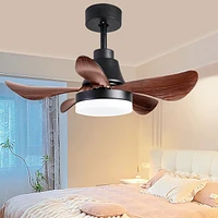 Streamdale Furniture Small 28" Ceiling Fan with Lights and Remote-Control