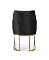 Streamdale Furniture Opulent Jewel-Toned Armchair with Gold Accents