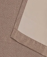 Superior Linen-Inspired Classic Room Darkening Modern Fade Resistant -Piece Curtain Set with Grommet Header Top