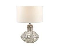 Streamdale Furniture Agape Boho Ceramic Table Lamp