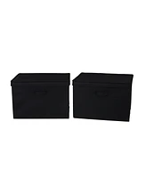 Household Essentials Wide Storage Box with Lid