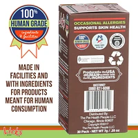 Licks Pill Free Licks Pill-Free Dog Skin and Allergy - Omega 3 Dog Allergy Relief - Dog Vitamins & Supplements for Itch Relief