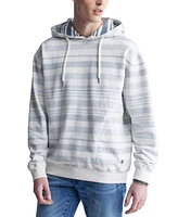 Buffalo David Bitton Men's Fazel Striped Long Sleeve Hoodie