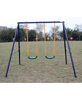 Streamdale Furniture Two Station Swing Set For Children